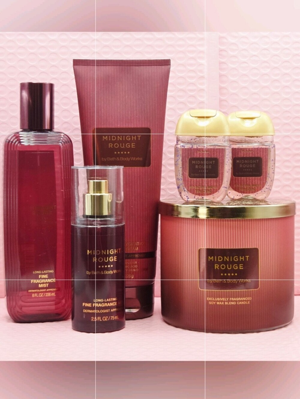 Bath & Body Works Midnight Rouge Bundle New! - Picture 5 of 5